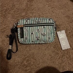 Petunia Pickle Bottom Disney Baby  - Mint and Black belt bag